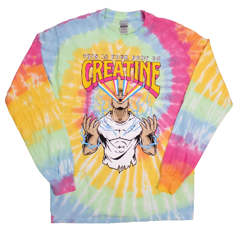 Your Body On Creatine (Limited Edition Tie Dye Longsleeve)