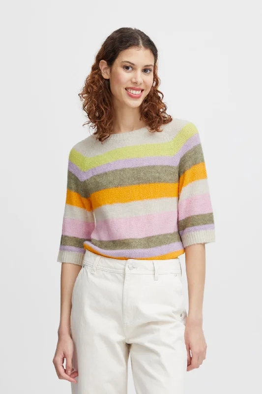 Pastel Striped Jumper