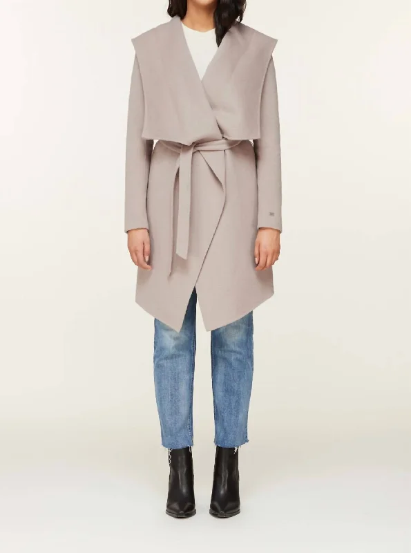 Samia Coat In Quartz